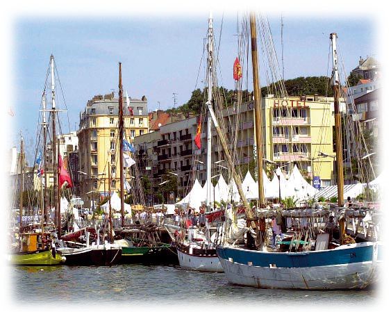 photo du port de Boulogne sur Mer